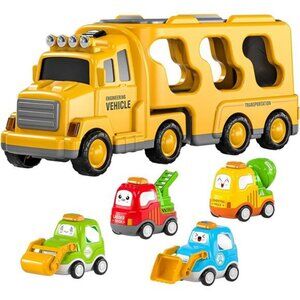 Construction Vehicle for 3 4 5 6 7 8 Years Old Kids - Toy Trucks